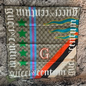 Gucci Centum Print Scarf - Square - Limited Edition